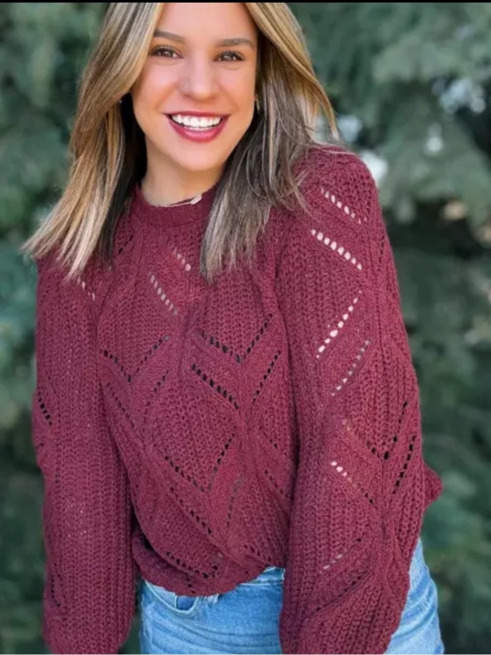 MAURICES Knit Crewneck Sweater